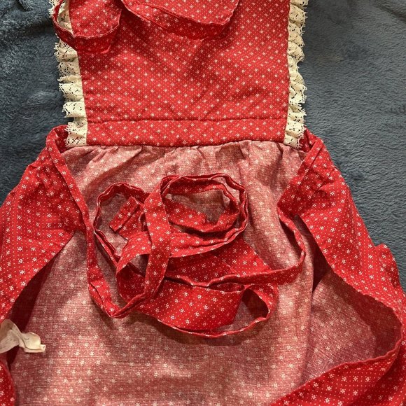 Vintage Gourmet Gallery Collectible Christmas Goose - Poinsettia Themed Apron - Picture 8 of 9